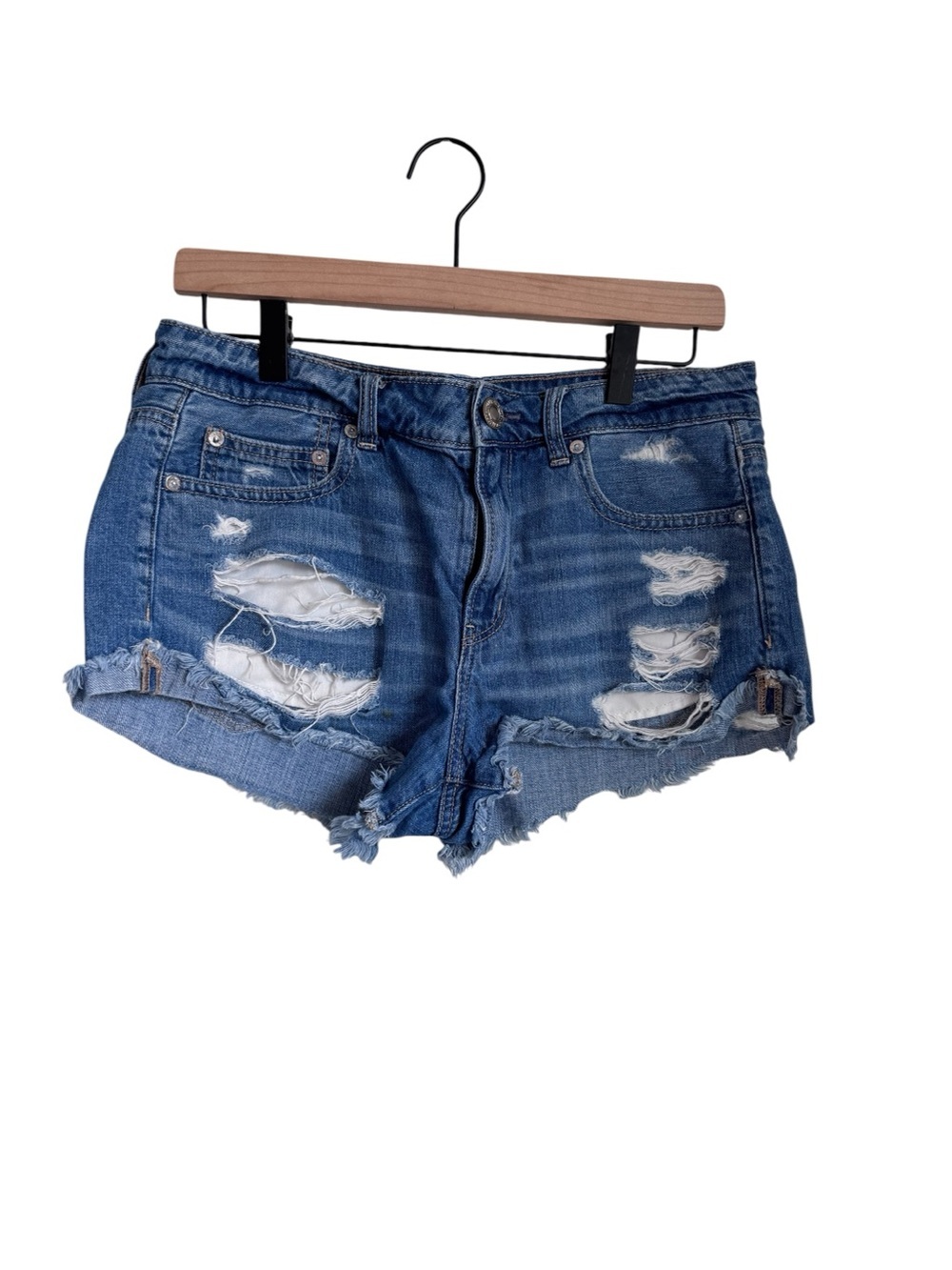 American Eagle Outfitters Distressed Denim Shorts